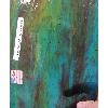 Bleu vert mauve marbr translucide verre lisse Kokomo 70LL plaque de 20 par 30 cm