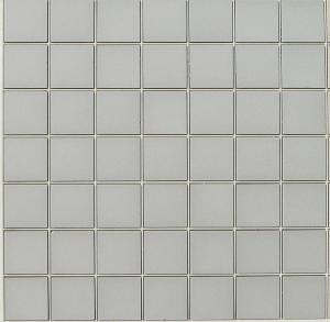 Gris palombe gris clair 5 cm mosaïque mat grès antique paray par plaque de 32 cm
