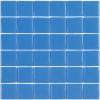 Bleu ciel foncé YERA mosaïque émaux 2.4 cm brillant pleine masse par 2M² soit 31.75 € le M²