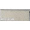 Blanc sable mosaïque carrelage plinthe droite 1 bord rond 7.5 par 20 cm grès ceram par 200 ML