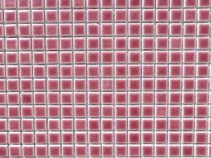 Rose framboise micro mosaïque brillant par 100g
