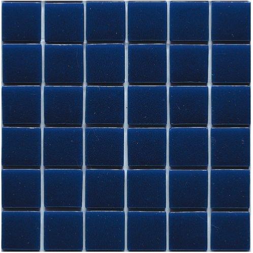 Bleu marine foncé Ason 4 cm mosaïque émaux en vrac par 64 carrés couvre une surface de 32 cm
