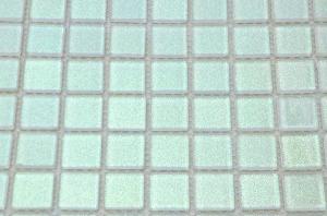 Blanc mosaïque paillette vetrocristal 2.5 par 2.5cm par 100g