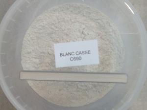 Blanc cassé ciment joint haute performance hydro plus C690 par 1 kilo