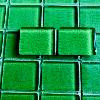 Vert  tapis jeu de Majhong carreaux 4.3 par 3.3 cm 6 mm épaisseur  par plaque 31.5 cm