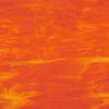 Orange nuageux fonc verre opalescent plaque de 20 par 30 cm