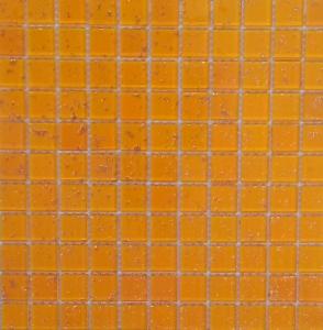 Jaune orange Mosaïque météore doré vetrocristal 2.5cm par 100g