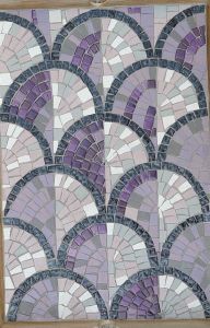 Écaille mat en grès et brillant vetrocristal de made in mosaic