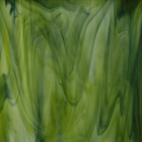 Vert marbré  6022-82-CC-F verre semi translucide lisse fusing S96 oceanside plaque de 30 par 20 cm