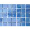Bleu océan mosaïque Tiffany par 16 carreaux