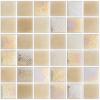 Blanc cassé beige nacré MALLORCA mosaïque 2.4 cm pleine masse par 2M² soit 46 € le M²