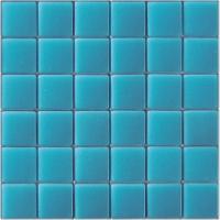 Bleu clair DEVA mosaïque émaux 2.3 cm brillant pleine masse par 2M² soit 32.11€ le M²