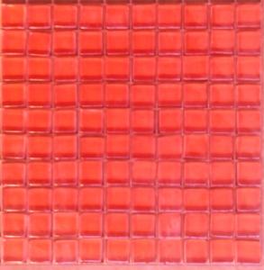 Rouge rubis mosaïque BRILLANT CRISTAL 10 mm par plaque 30 cm