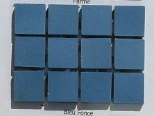 Bleu foncé cobalt 2 par 2cm mosaïque grès antique paray par 100g