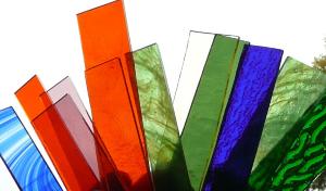 Verre mix translucide tesselles vitrail par 200 grammes