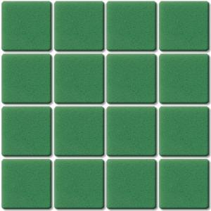 Vert mosaïque vert foncé 123A smalti mat par 36 carreaux