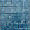 Vert bleu foncé / galapagos mosaique Briare par plaque 34,5 cm