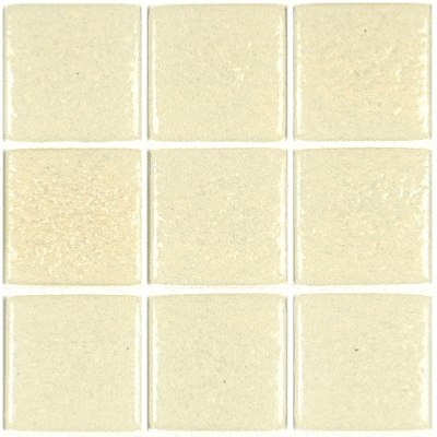 Blanc cassé beige moucheté mosaïque émaux 2.3 cm par 2 M² soit 47.85€ le M²