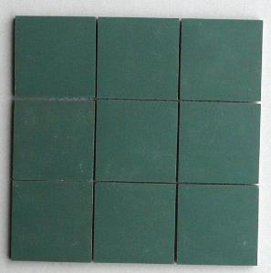 Vert foncé 5 par 5 cm mosaïque grès antique paray par 1000g