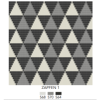 Mosaïque rectangle décor Zapfen triangle émaux mat 2.3 cm par 4.8 cm par M²