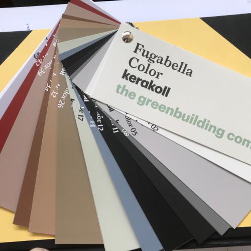 Fugabella nuancier papier toutes les couleurs du fugabella color de Kerakoll
