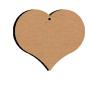 Coeur 10 cm support bois pour mosaïque