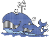 Mosaïque piscine décor baleine 280 par 146 cm à finir