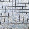 Bleu moucheté granit clair mosaïque mat grès antique plaque 51 par 25.5 cm sur filet