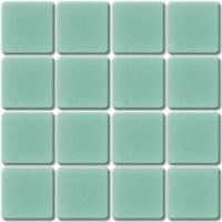 Vert mosaïque vert turquoise 53A smalti brillant  tesselles carrés par 100 grammes 