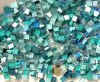 Camaieu turquoise micro mosaïque vetrocristal par 100 grammes