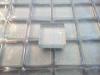 Argent mosaïque gris satiné carrés 24 mm épaisseur 8 mm mosaïque par plaque 30 cm