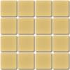 Beige mosaïque beige moyen 25A smalti  tesselle carré brillant par 100 grammes 