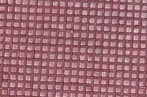 Rose clair paillette - glitter micro mosaïque vetrocristal par 64 carreaux