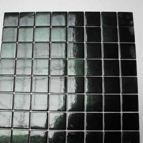 Noir Vert bronze métallisé 4 cm mosaïque émaux par plaque 32 cm pour Vrac