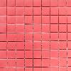 Rose Magenta mosaïque émaux brillant bord droit 2,3 cm par plaquette de 20 carreaux