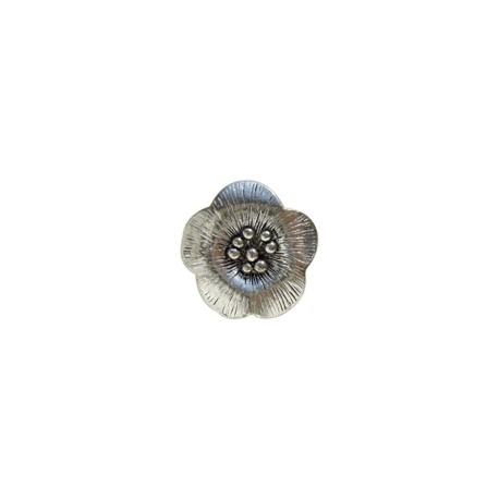 Pendentif fleur métal 30 mm par 2 Unités bijou artisanale