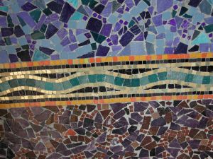 Cours de mosaïques sur Saumur Angers et Longuée J.Thiriau(49)