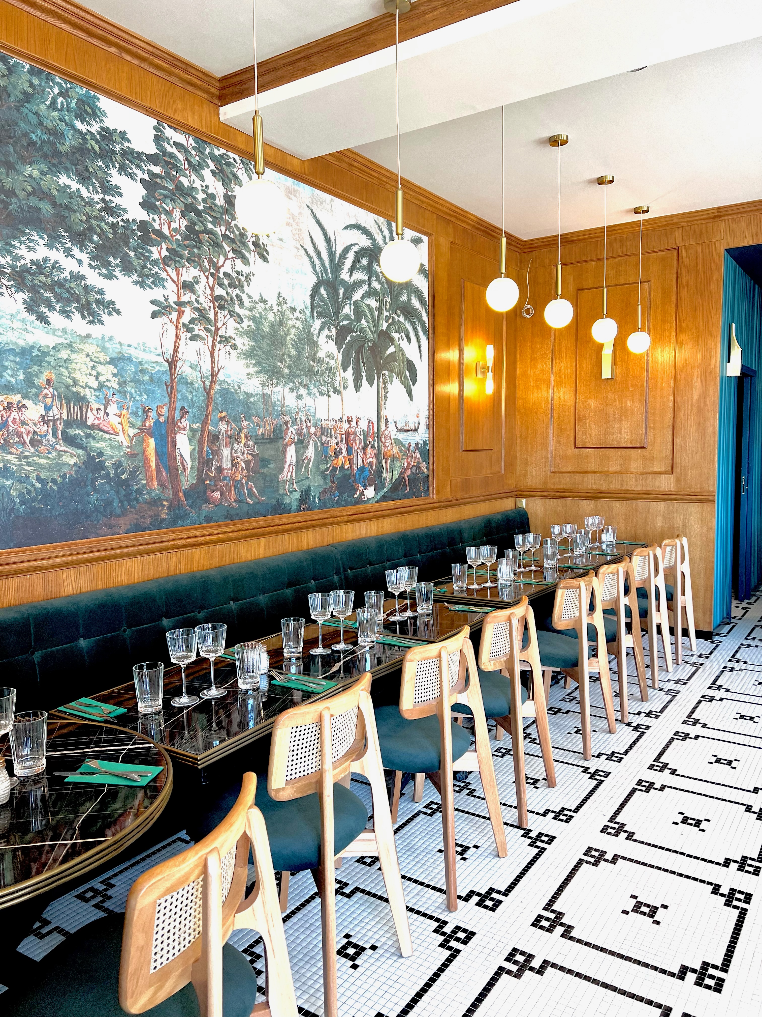 intérieur sol mosaique carrelage décor