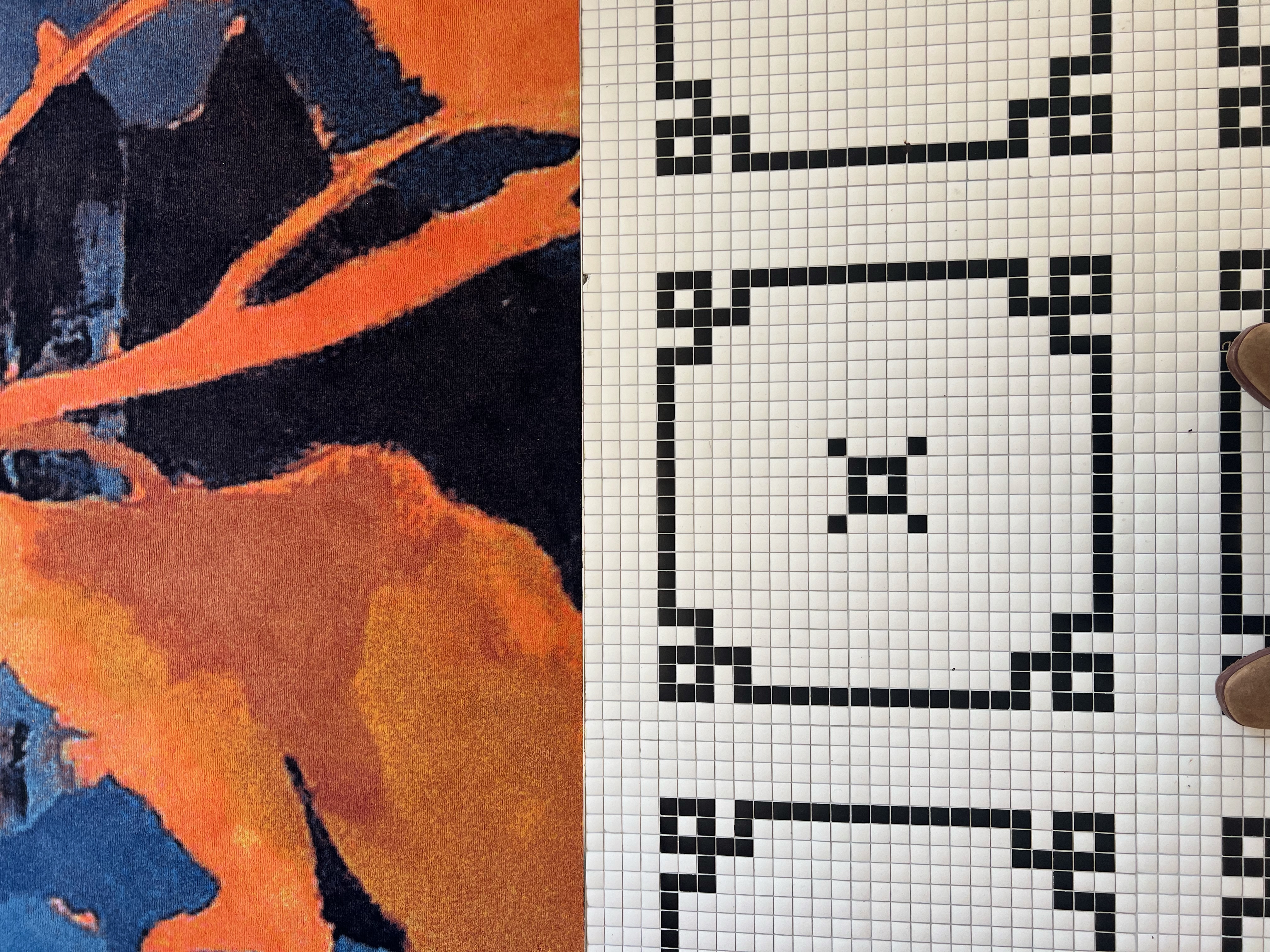 mosaïque décor bémol