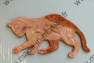 MODELES CHAT JOEUR EN MOSAIQUES DE L'ATELIER