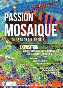 Exposition de Mosaïque à Bressuisre (79) du 18 au 26 Juillet 2015