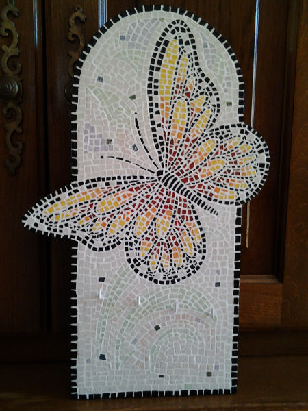 mosaique mme chedeau papillon