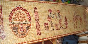 mosaique table africaine mme Davy