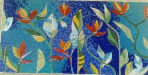 modèle mosaique oiseau du paradis de mme Mokhtari