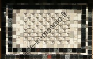 mosaique plateau en grès ceram gres antique