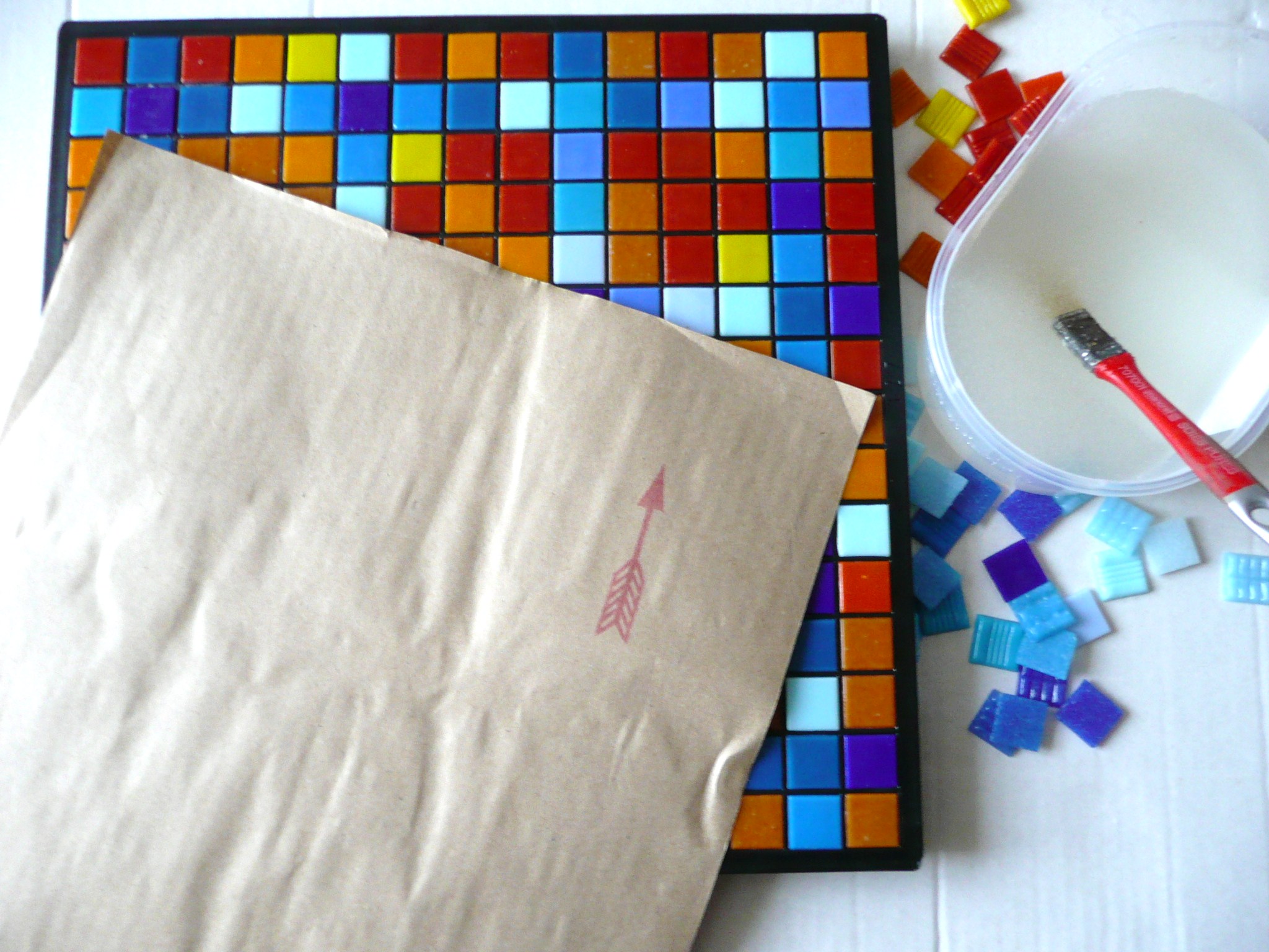 Mosaïques En Papier Cartonné - Carrés De 10 Mm - 180 G/m² - Lot De Qualité - Loisirs Créatifs
