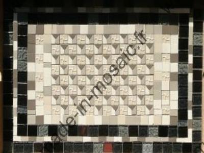 mosaique plateau en grès ceram gres antique